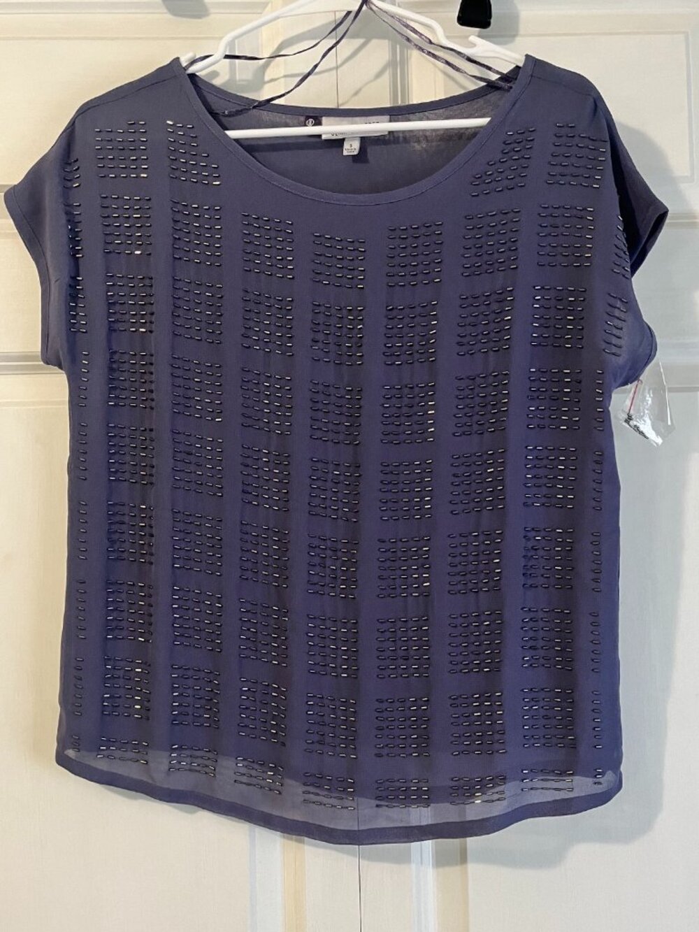 Jennifer Lopez Amethyst sparkle top